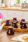 Perotti Ehl-i Keyf 6'lı Borosilikat Cam Çay Bardağı Seti 200ml 16043 - 4