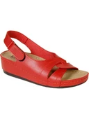 ROY JONES 1817 KIRMIZI COMFORT CASUAL ANATOMİK SANDALET - 4