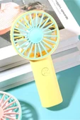 Mini Fan Usb Vantilatör El Fanı Taşınabilir Vantilatör Şarjlı - 8
