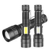 PeakStar Ps-6153 10000 Lümen Zoomlu Mıknatıslı TG Cob Led Powerbank Özellikli Profesyonel El Feneri - 4