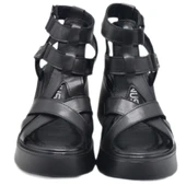 VENÜS 2313115Y DOLGU TOPUK BİLEK  BOY CIRTLI  KADIN SANDALET - 7