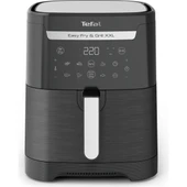TEFAL EY8018 Easy Fry & Grill & XXL Yağsız Fritöz Airfryer, 6,5 Litre Kapasite, Hava ile Kızartma & Izgara, Siyah – 7211004776 - 1