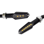 Motosiklet Led Sinyal Lambası Çift Taraflı Led Sinyal Lamba Seti 2 li - 2