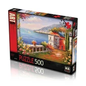 Ks Games Puzzle 500 Parça Garden Sea Jin Park 500 Parça Puzzle - 1