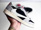 NIKE Travis Scott x Air Jordan 1 basketbol ayakkabıları - 4