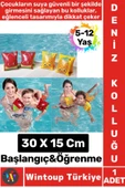 Dayanıklı Yüzme Başlangıç Öğrenme 5-12 Yaş Sevimli Meyve Desenli Havuz Yüzme ÇOCUK DENİZ KOLLUĞU - 1