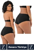 Gündelik İz Göstermez Vücut Sıkılaştıran İncelten Toparlayan Lazer Kesim Dikişsiz Bato Külot Korse thumbnail 2