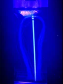 Eagenset Ultraviyole Uv Neon Mavi Kristal Damla Poşet Çapari Simi 40 Metre thumbnail 2