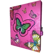 Bafix Hatıra Defteri Kilitli 16.8 x 21.8 CM Kilitli Hatıra Defteri - 1