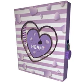 Bafix Hatıra Defteri Kilitli 14.5 x 17.8 CM Kilitli Hatıra Defteri - 1