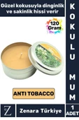 Özel Metal Kutu Arınma Huzur Meditasyon Yoga Esans Sakinlik Veren Dekoratif Oda Kokusu Mum 120 Gram - 1