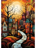 Ks Games Houses 500 Parça Puzzle - 2