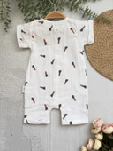 Havuç Detaylı Müslim Çıt Çıtlı Tulum - 8