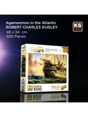 KS Games Hms Agamemnon In Atlantic 500 Parça Puzzle thumbnail 3