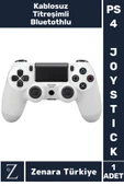 4 Kablosuz Bluetooth Titreşimli PS 4/PC Uyumlu Playstation 4 Wireless Joystick Oyun Kolu - 1