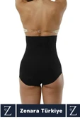 İz İç Göstermez Kaymaz Beden İncelten Sıkılaştıran Toparlayan LAZER KESİM Yüksek Bel Slip Korse thumbnail 3