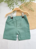 Şapkalı Yaprak Desenli Takım - 8