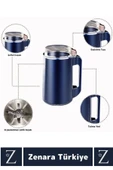 Ergonomik Tutma Saplı Kolay Temizlenir Tek Tuş Bas Çalıştır Kuruyemiş Baharat Kahve Öğütücü 500 ML - 2