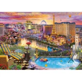 Ks Games Neon Capital Paris Las Vegas 1500 Parça Puzzle thumbnail 3