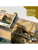 KS Games Hms Agamemnon In Atlantic 500 Parça Puzzle thumbnail 4