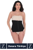 Özel Üretim İz İç Göstermez Vücut Şekillendiren Toparlayan Beden Küçülten Ağraflı Bel Korsesi thumbnail 2