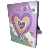 Bafix Hatıra Defteri Kilitli 15.3 x 21 CM Kilitli Hatıra Defteri - 1