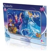 Ks Games Puzzle Cinderella 24 Parça Frame Puzzle - 1