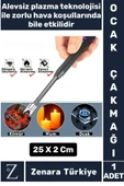 Kompakt Rüzgara Yağmura Dayanıklı Outdoor Kamp Piknik USB Şarjlı Esnek Bükülebilir Ocak Çakmağı - 1