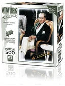 KS Games Kahve Içen Atatürk 500 Parça Puzzle - 1