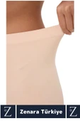 Gündelik İz Göstermez Vücut Sıkılaştıran İncelten Toparlayan Dikişsiz Yüksek Bel Boxer Şort Korse - 4
