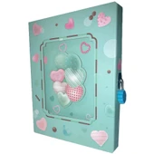 Bafix Hatıra Defteri Kilitli 16.8 x 21.8 CM Kilitli Hatıra Defteri - 1