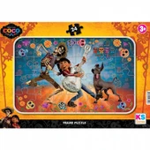 Ks Games Puzzle 24 Parça Coco Frame Puzzle - 1