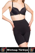 Özel Üretim Alt Karın Bel Toparlayan Sıkılaştıran Popo Şekillendiren Elastik POPO AÇIK PAÇALI KORSE - 3