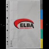 Bafix Seperatör 5 Renkli Karton A4 (50 Li Paket) - 1