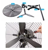 Ventus Ayaklı 30" Vantilatör Uzaktan Kumandalı 200 W Güçlü Orijinal Motor Uzaktan Kumandalı - 2
