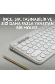 K380s Pebble Keys 2 Çoklu Cihaz Özellikli Bluetooth Türkçe Q Klavye - Beyaz - 2