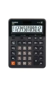 Casio GX-12B-BK-W-DC Hesap Makinesi Desktop Masaüstü - 1