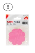 Noki Memo Çiçek Şekilli 5 Renk 80 Sayfa Not Kağıdı - 1