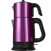 Arnica Demli Mor IH33152 1800 W Çelik Çay Makinesi - 1