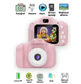 Çocuk Digital  Fotoğraf Makinası 2 Kameralı 1080p HD 32GB Hafızalı - 5