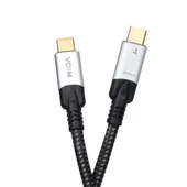 Vcom Type-C to Type-C 1.2 Metre 40Gbps USB4 5 Amper Şarj Kablosu - 1