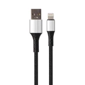 Vcom Lightning to USB 1 Metre 2 Amper Şarj Kablosu thumbnail 1