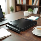Valkyrie Harici CD DVD Rom Yazıcı Okuyucu USB 3.0 HUB Çoğaltıcı TF SD Kart Okuyucu 7in1 - 8