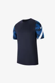 Nike M DF Strike 21 Top SS CW5843-451 Lacivert Erkek Tişört - 1