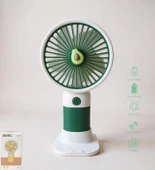 Avec USB Şarjlı El Fanı I Mini Taşınabilir Fan I Yaz Serinleticisi I Vantilatör I Telefon Standlıı - 1