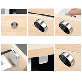 Ayt Powermaster PM-26730 Çekmece Dolap Kilidi Dijital Numaralı Standart Gömme Kilit - 3