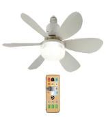 Kumandalı Fanlı 42 cm Torch Ampul 3 Renk Işık Seçenekli , Sessiz Soğutmalı 3 Yıl Garantili thumbnail 2