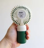 Avec USB Şarjlı El Fanı I Mini Taşınabilir Fan I Yaz Serinleticisi I Vantilatör I Telefon Standlıı - 3