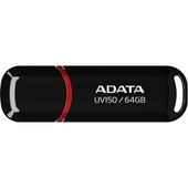 ADATA 64GB USB3.2 Gen1 Black Flash Bellek thumbnail 1