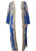 Aroussa Collection Takchita, Bindallı, Kaftan, Kına Elbisesi, Yöresel Elbise, Kösem Sultan Kıyafeti, Sultan Kıyafeti, Osmanlı Kıyafeti - 4